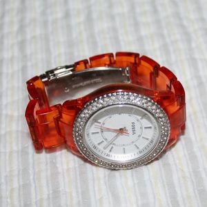 Fossil Orange Fashion Watch
